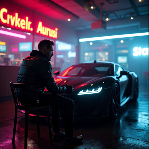Lio Cyberpunk cafecar